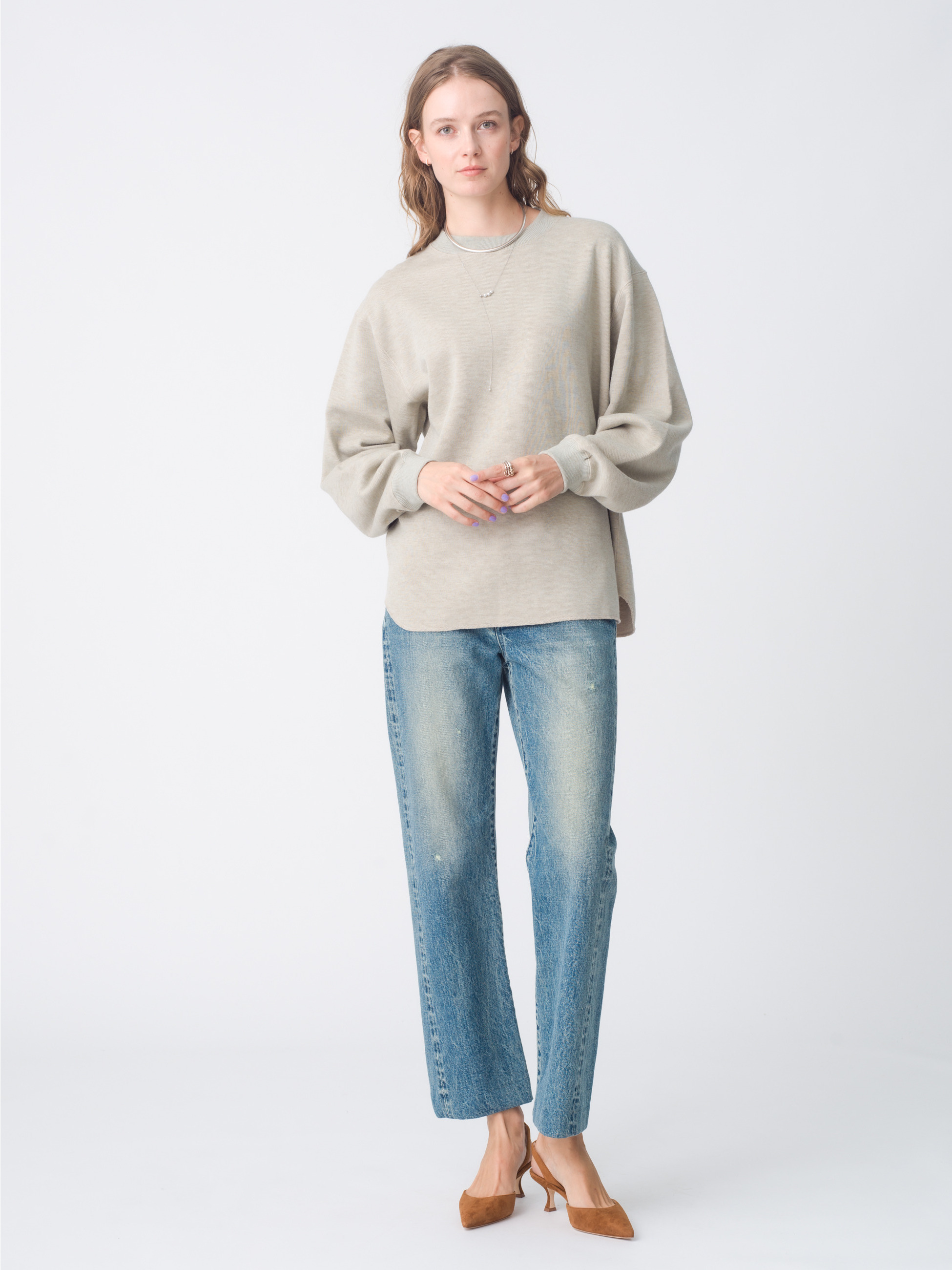 ヤクミックスコットン ロングスリーブティー｜Ron Herman(ロン