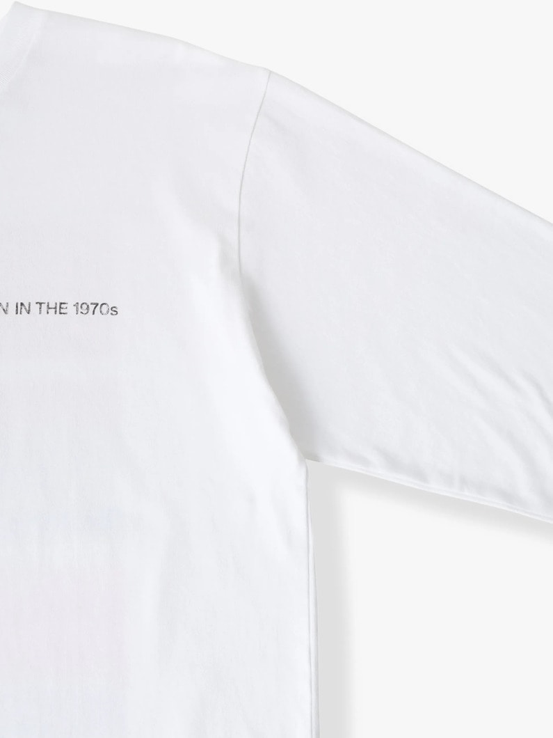 サンセットプリント ロングスリーブティー（オフホワイト/トップグレー） 詳細画像 off white 2