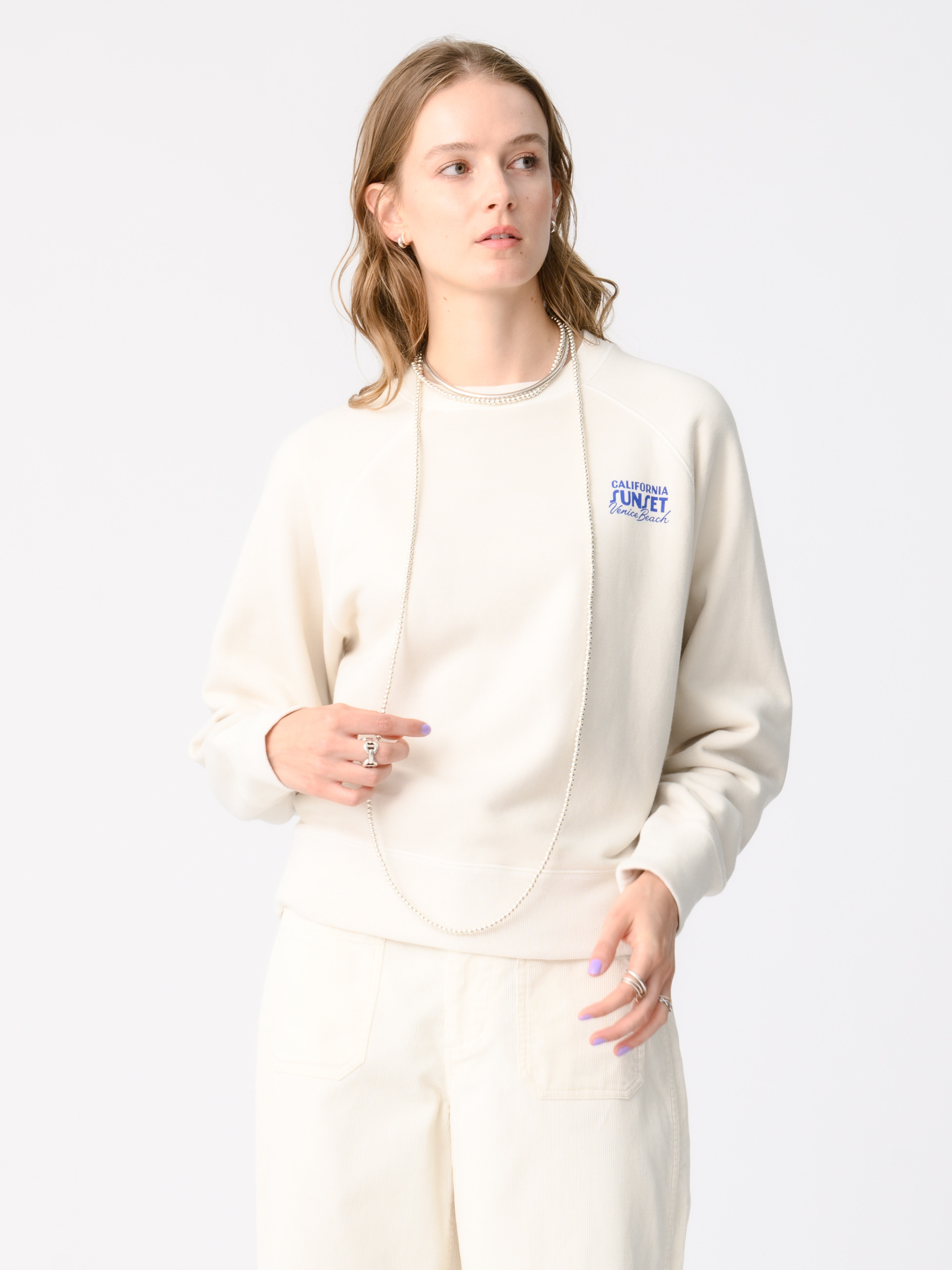 ロンハーマン購入　スウェットトップス 楽天市場】ロンハーマン（カラーブルー）（スウェット