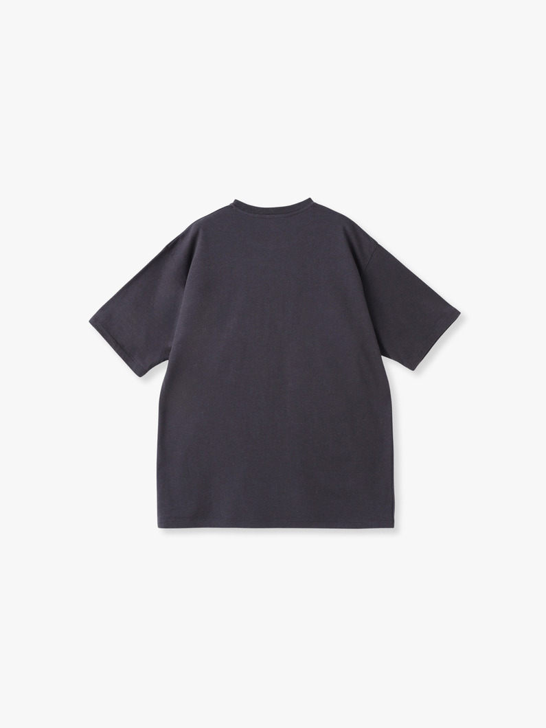 カシミアブレンド ショートスリーブティー 詳細画像 charcoal gray 1