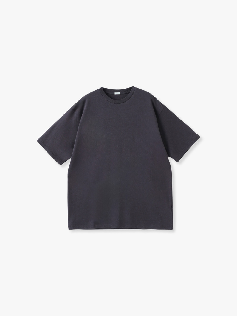 カシミアブレンド ショートスリーブティー 詳細画像 charcoal gray 3