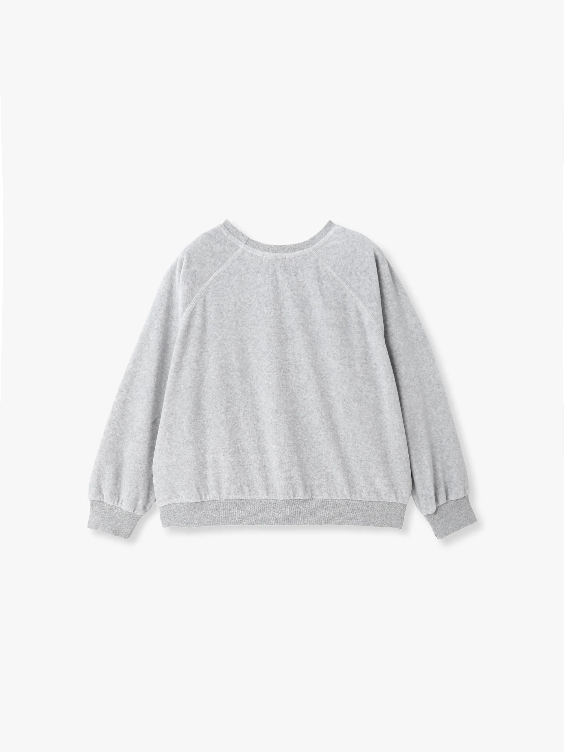 【美品✨22年モデル】ソフィードール スウェット 杢グレー Mサイズ コットン SOFIE D'HOORE＞long sleeve sweatshirt w top stitch | MAKES