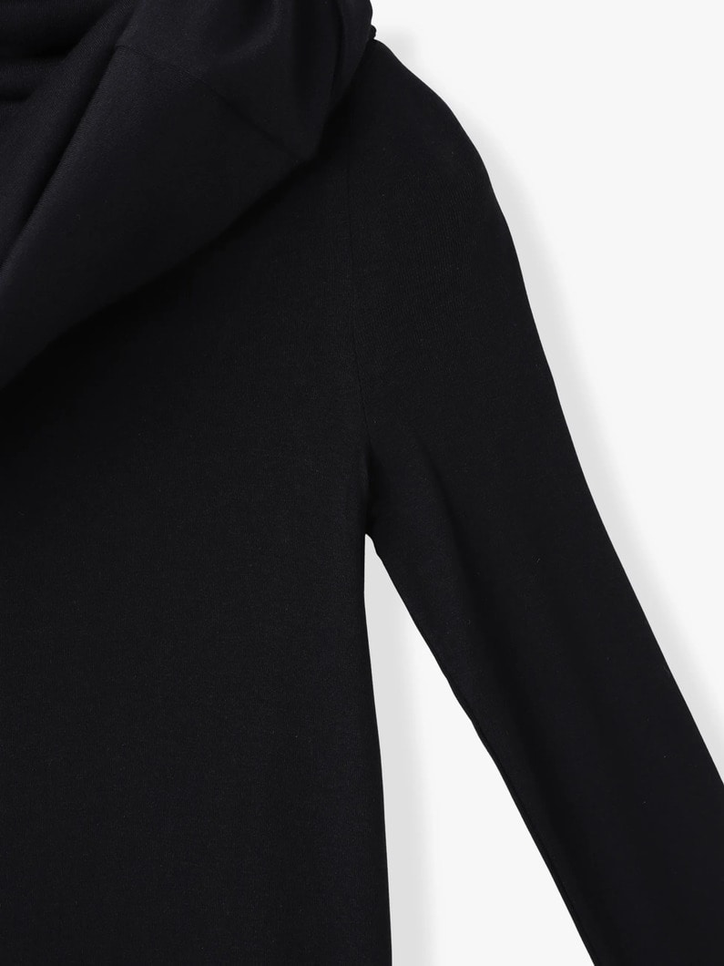 ケープディティール コットンシルク トップ 詳細画像 black 2