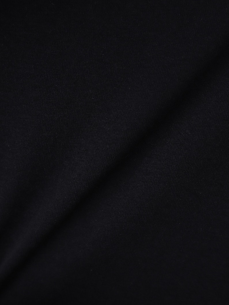 ケープディティール コットンシルク トップ 詳細画像 black 3