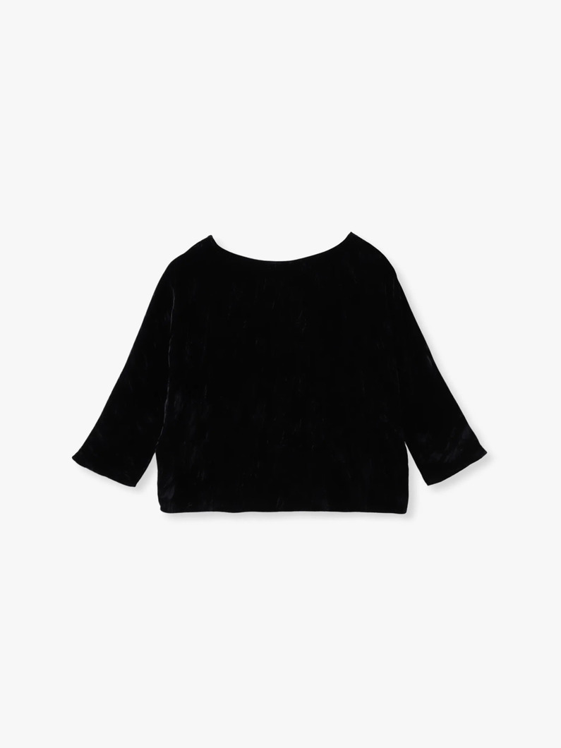 エリン ベルベットトップ 詳細画像 black 1