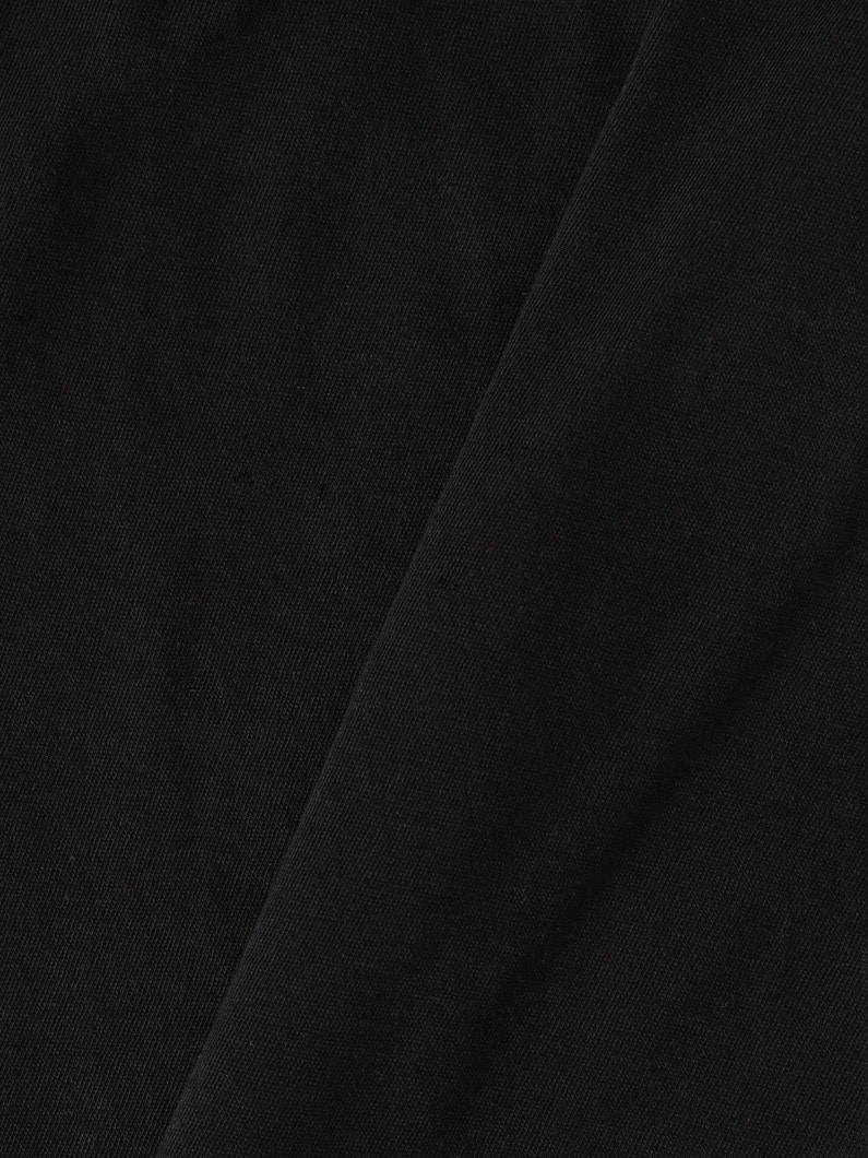 コットンカシミア ナンバー ティー 詳細画像 black 3