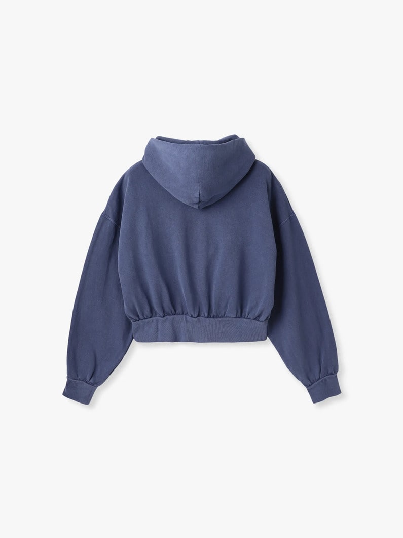ネイビー ジップ フーディー 詳細画像 blue 1
