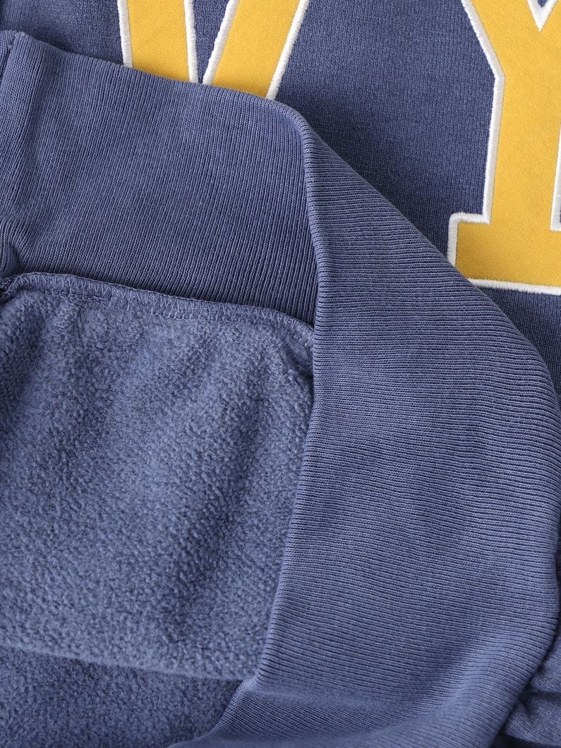 ネイビー ジップ フーディー 詳細画像 blue 3