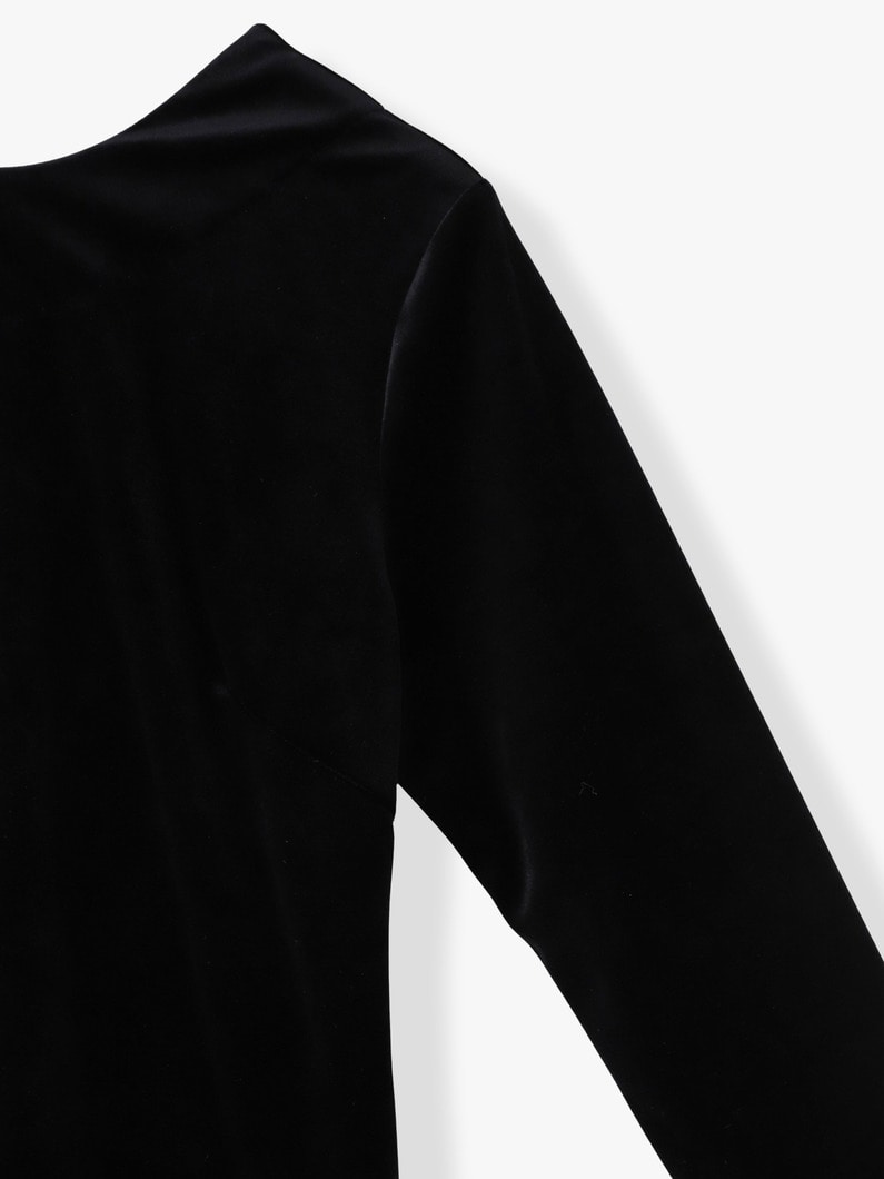 ベロアリボン トップ 詳細画像 black 2