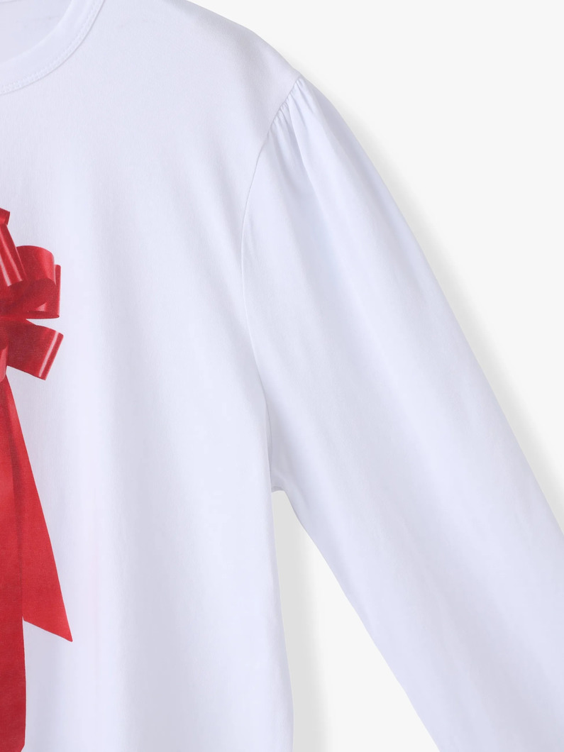 プレゼント ナップ ロングスリーブ ティー 詳細画像 white 2