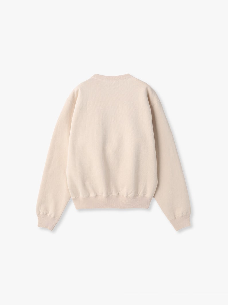 スムース ソフト スウェット プルオーバー 詳細画像 beige 1