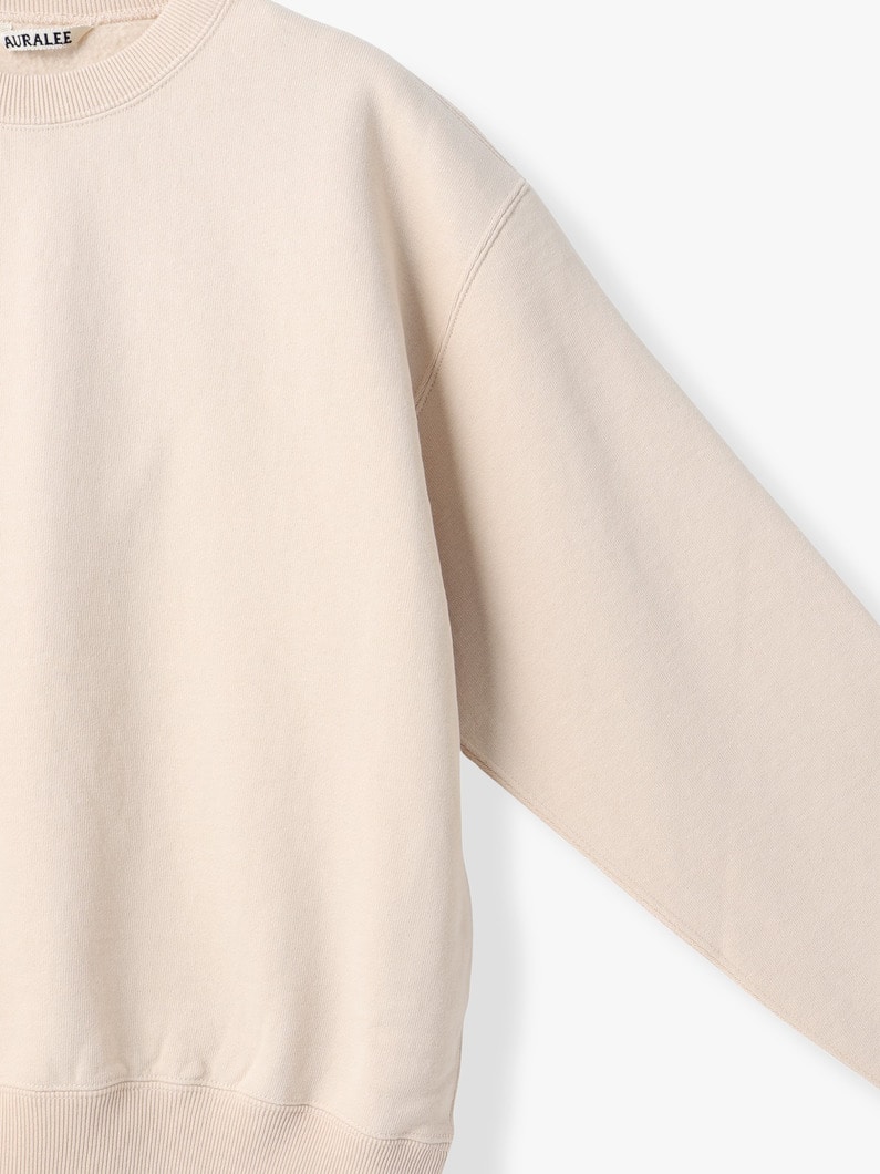スムース ソフト スウェット プルオーバー 詳細画像 beige 2