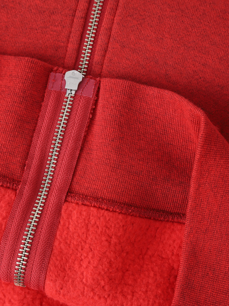 カルヴェ フルジップ フーディー（レッド） 詳細画像 red 3