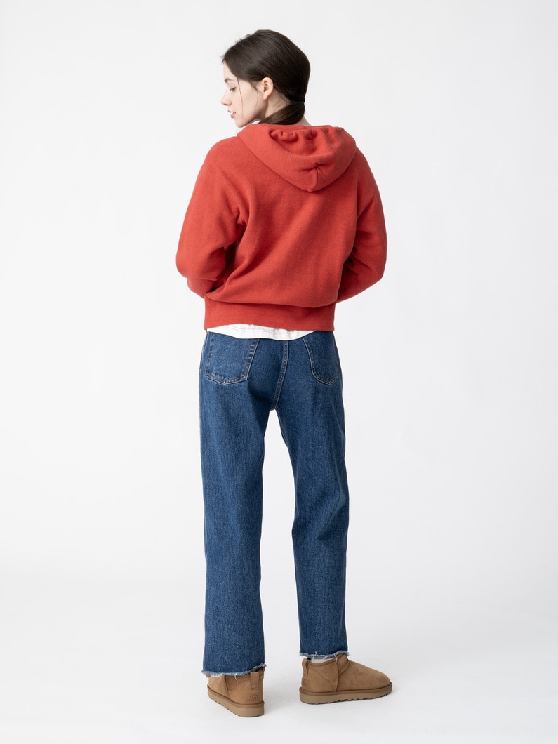 カルヴェ フルジップ フーディー（レッド） 詳細画像 red 3