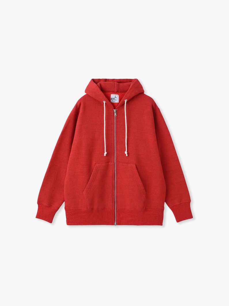カルヴェ フルジップ フーディー（レッド） 詳細画像 red 4