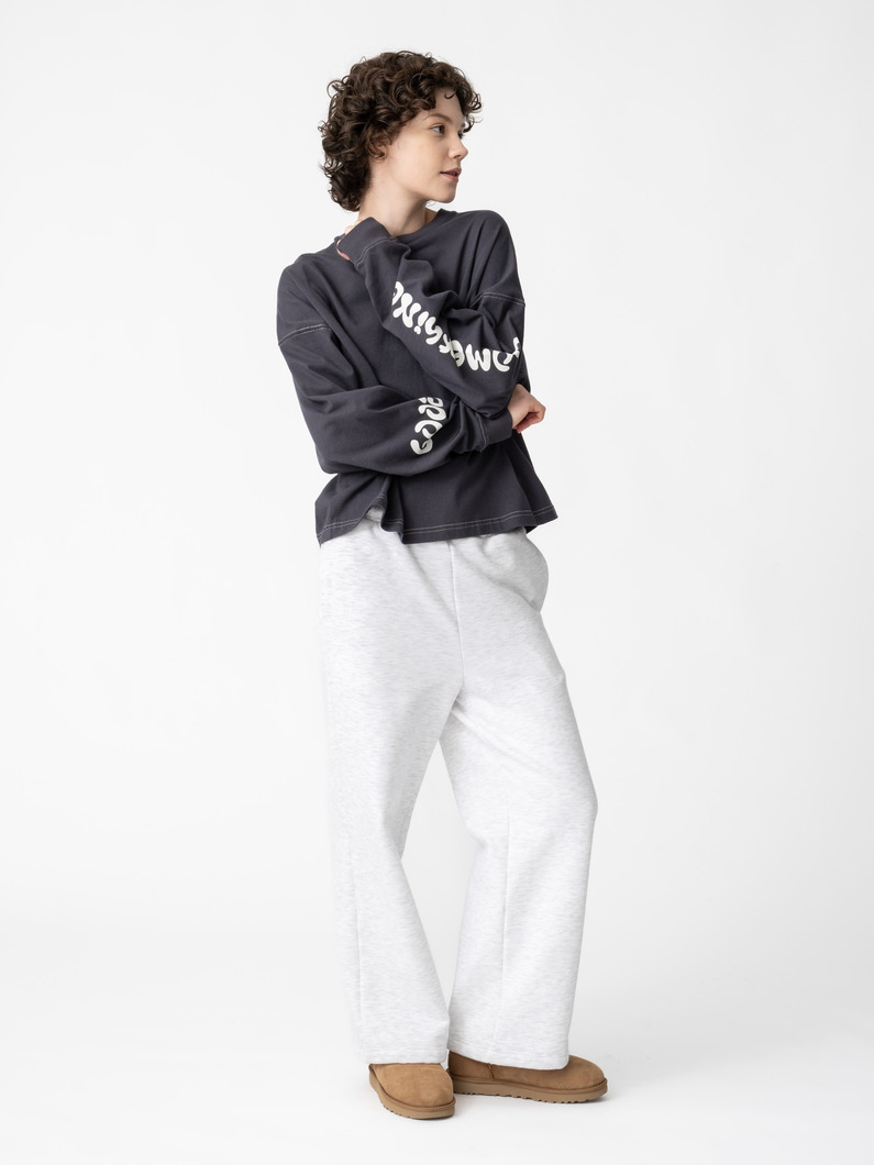 サムシング グッド ロングスリーブ ティー 詳細画像 black 3