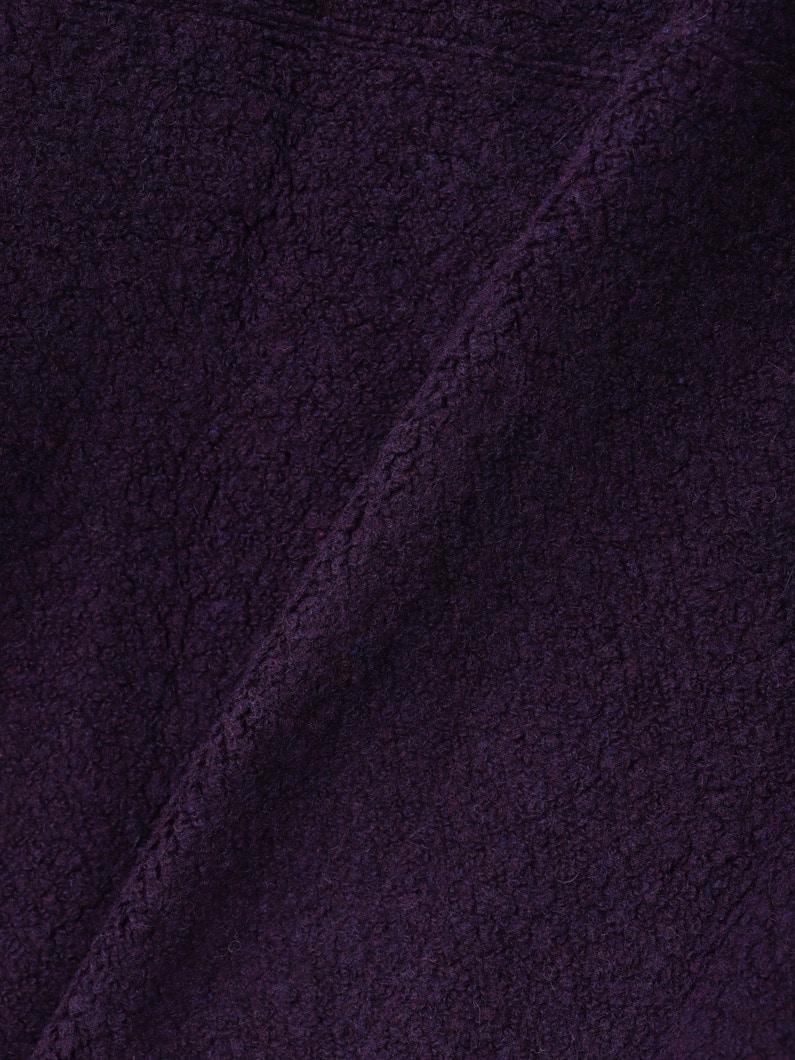 ウールボア ハーフジップ プルオーバー 詳細画像 charcoal gray 4