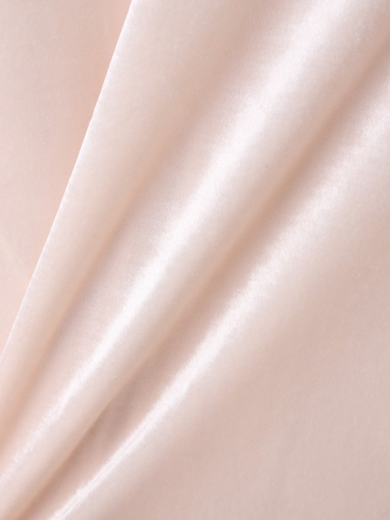 バイカラー ベロア ロングスリーブティー 詳細画像 ivory 3