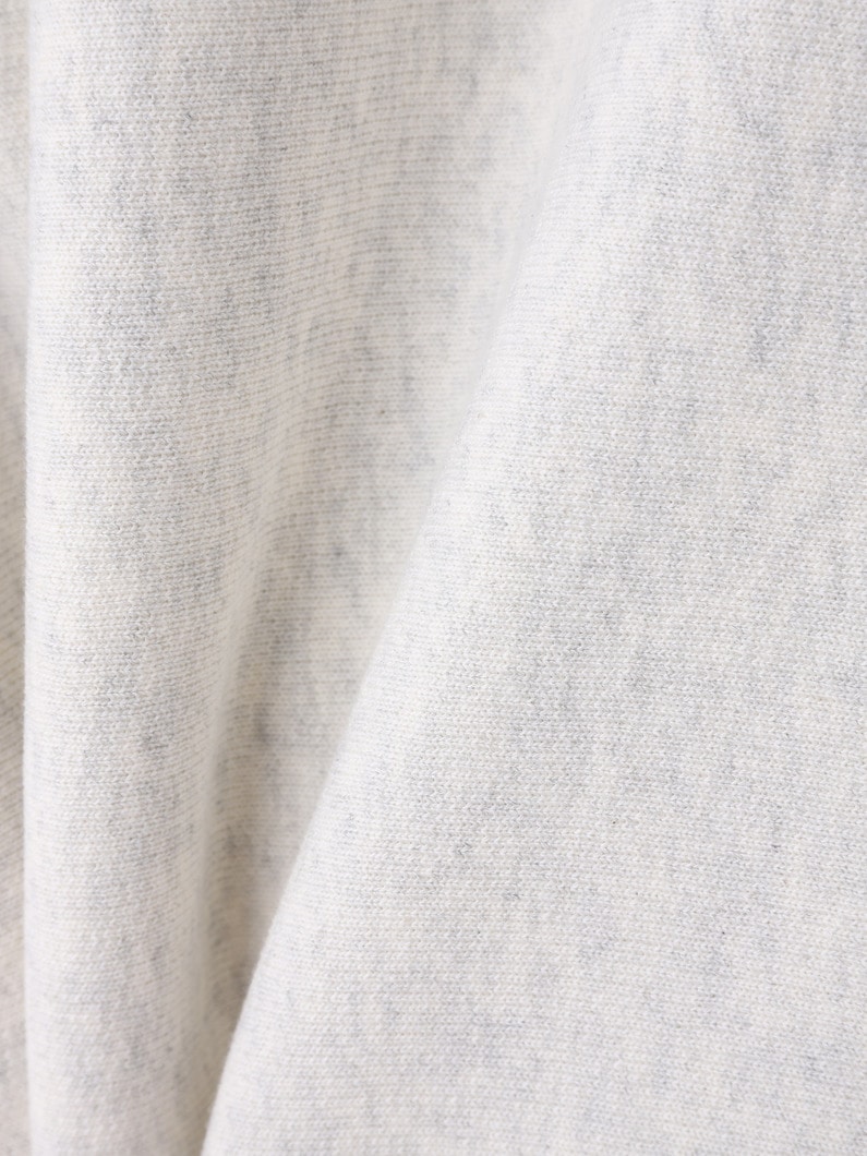 テリー フリース ハーフジップ プルオーバー（グレー/ライトグレー/ネイビー/レッド） 詳細画像 red 6