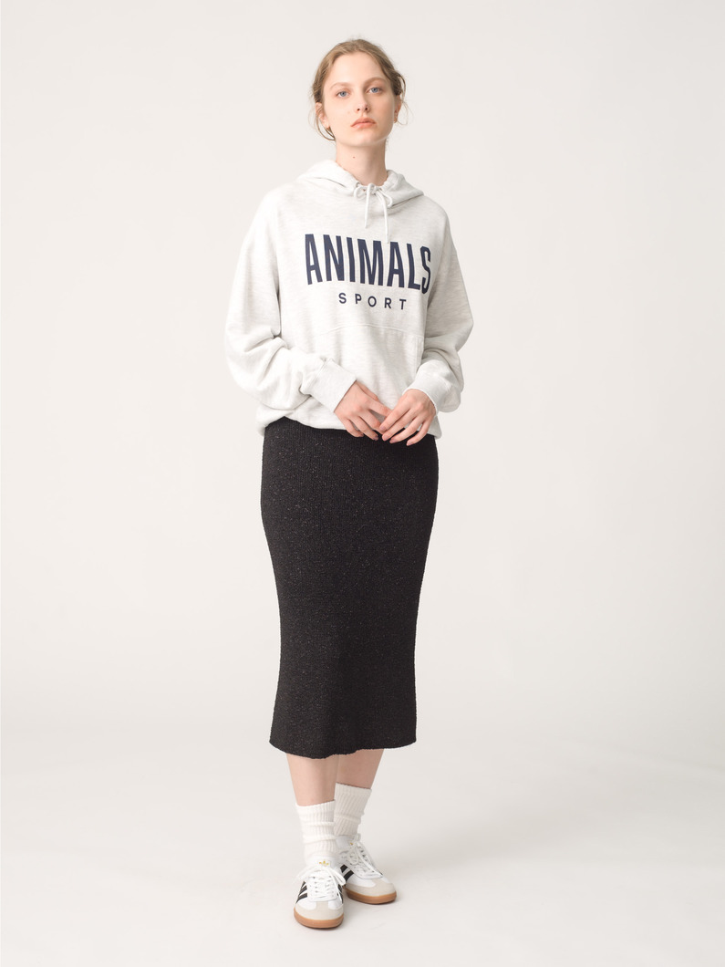 アニマル スポーツ フーディ（グレー/グリーン/ネイビー） 詳細画像 gray 2