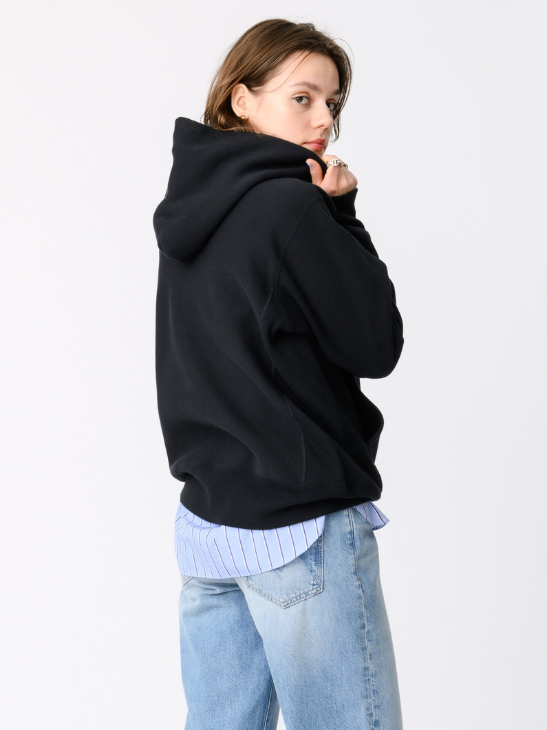 プルオーバー フーディー（オートミール/ブラック/ダークグリーン） 詳細画像 black 2