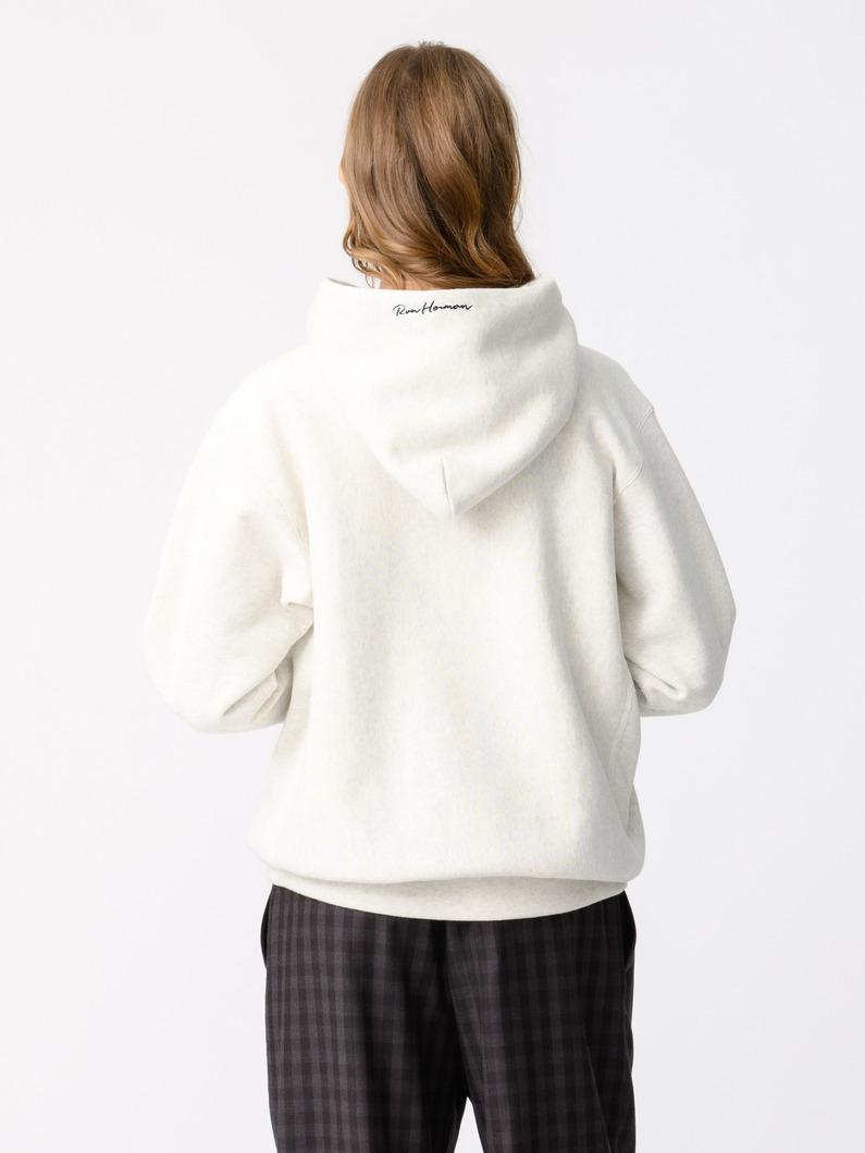 プルオーバー フーディー（オートミール/ブラック/ダークグリーン） 詳細画像 oatmeal 4