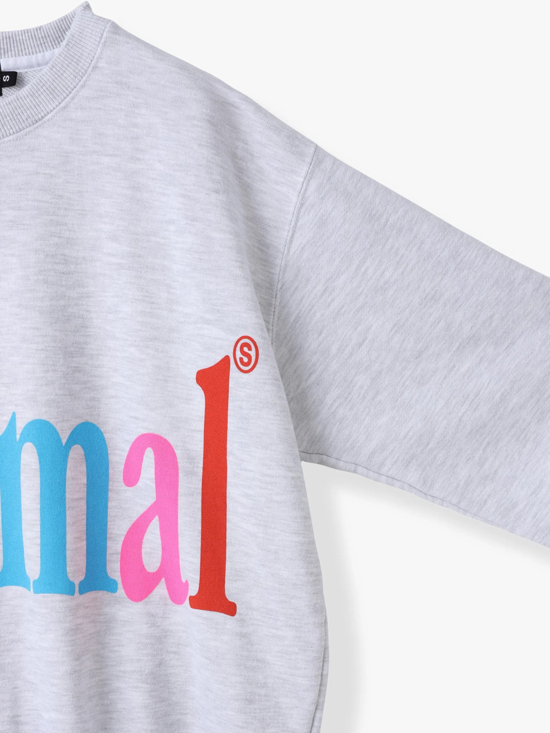 アニマルズレター スウェット シャツ＆キーホルダー 詳細画像 gray 2