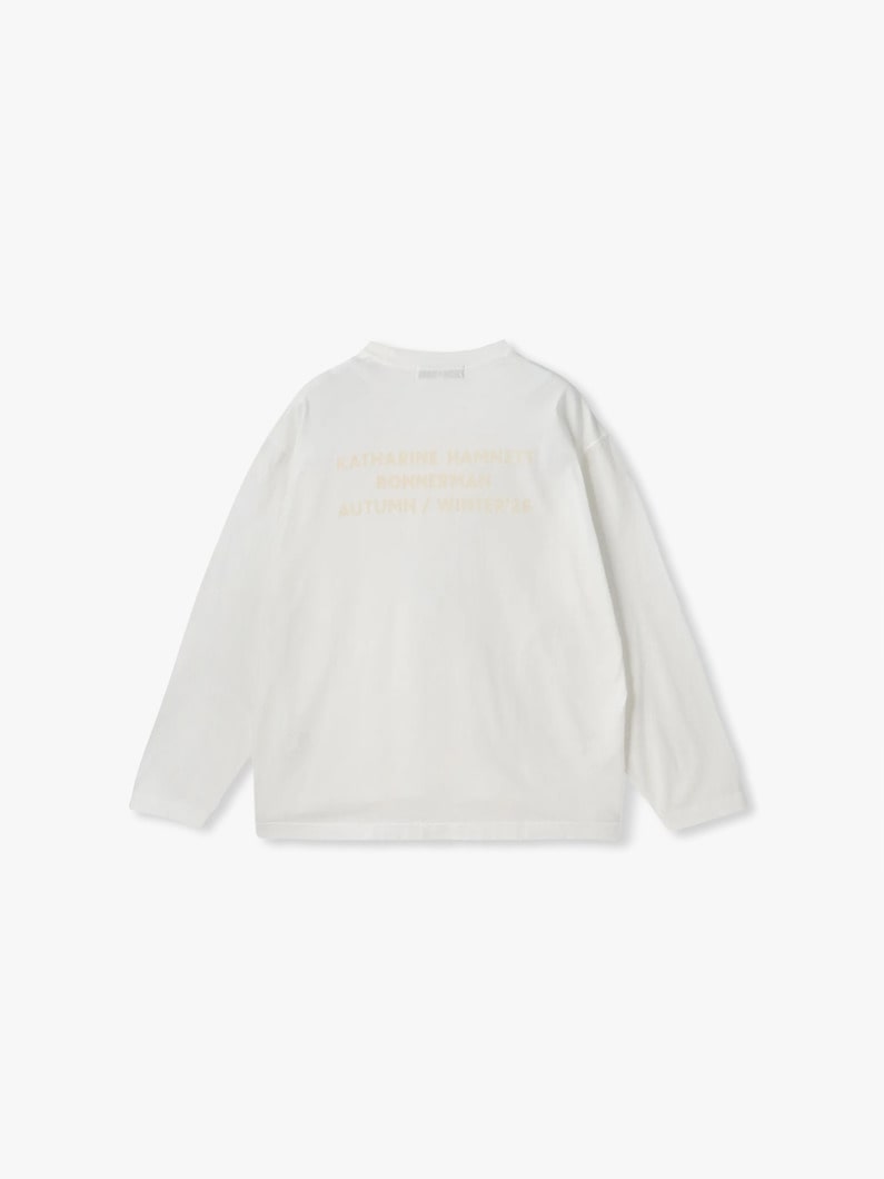 ロンハーマンキャサリンハムネット　別注Tシャツ ピース＆ラブ ティー｜KATHARINE HAMNETT(キャサリンハムネット