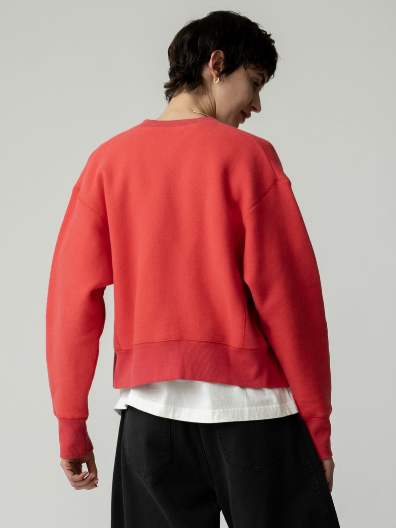 スウェット カーディガン 詳細画像 red 3