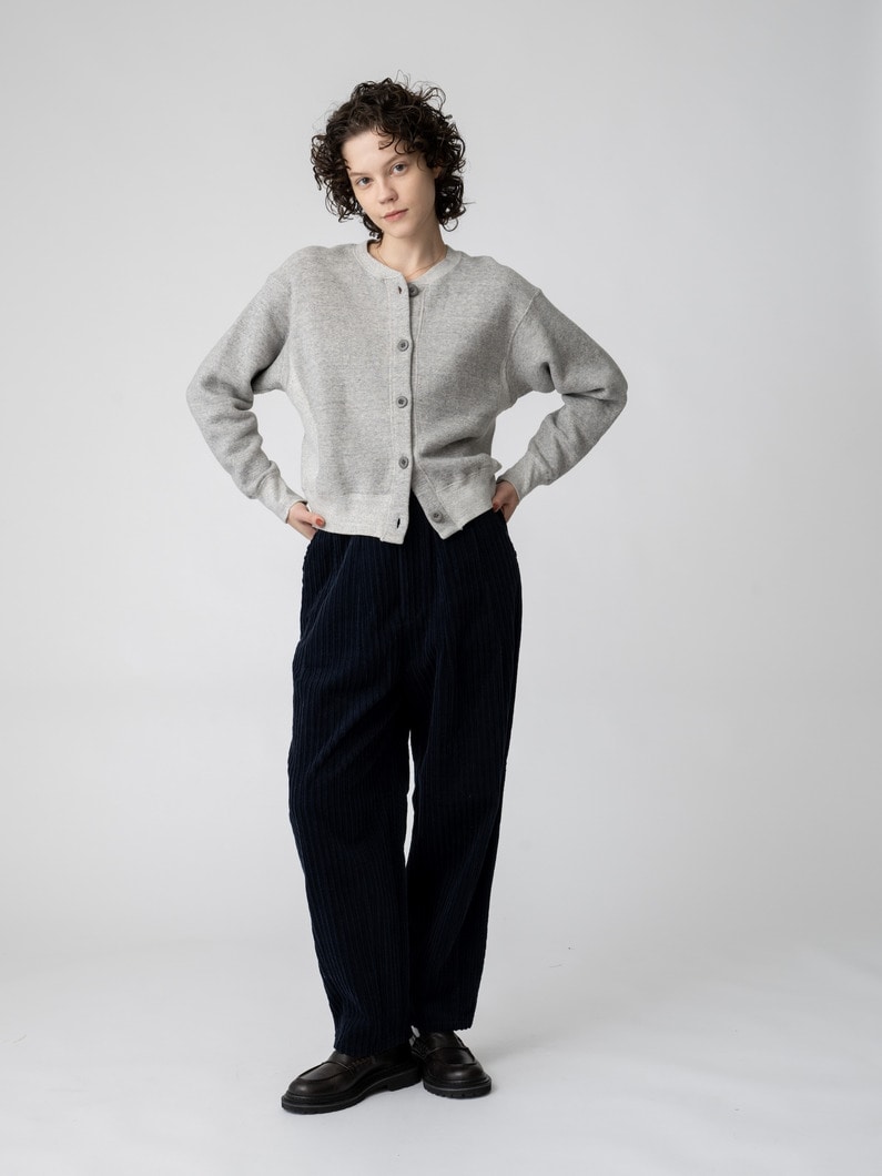 スウェット カーディガン 詳細画像 gray 2