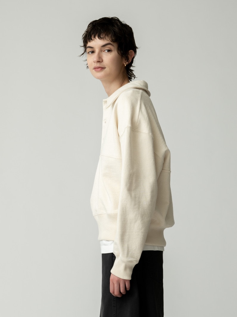 ポロ スウェット プルオーバー 詳細画像 ivory 2