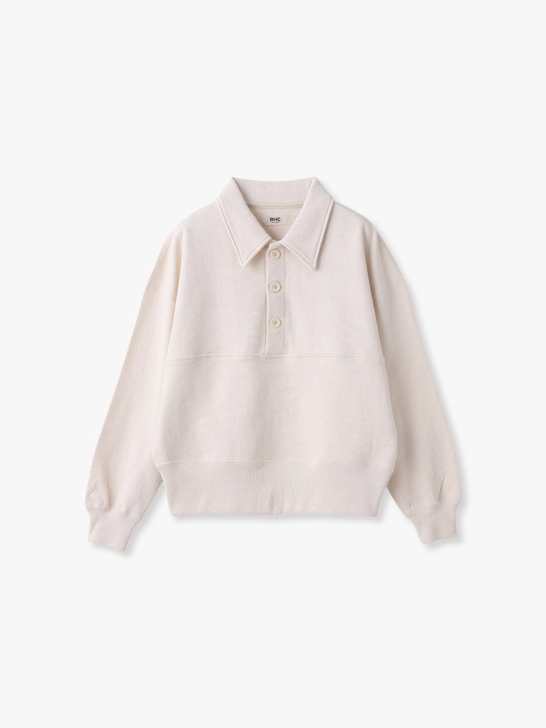 ポロ スウェット プルオーバー 詳細画像 ivory 4