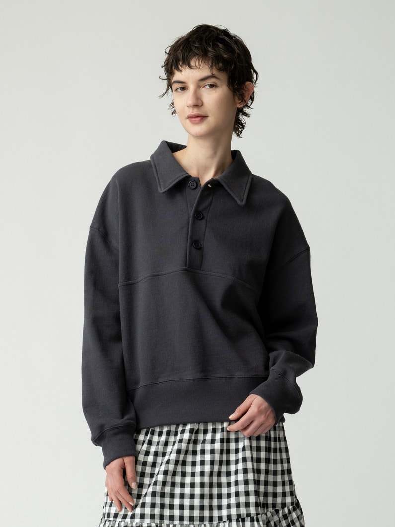 ポロ スウェット プルオーバー 詳細画像 charcoal gray
