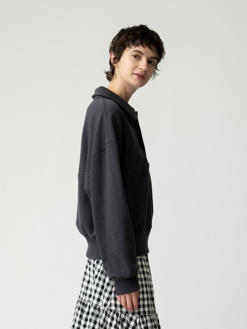 ポロ スウェット プルオーバー 詳細画像 charcoal gray 2