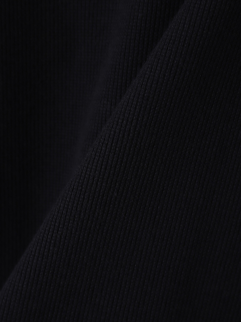 ワイドネック プルオーバー（ブラック/アイボリー） 詳細画像 black 3