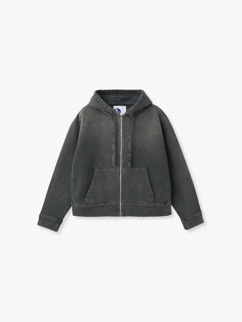 フルジップ スウェットフーディー 詳細画像 black