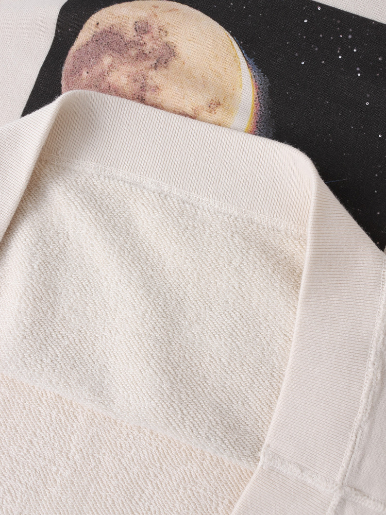 ビンテージ ホテルプリント スウェットトップ 詳細画像 ivory 3