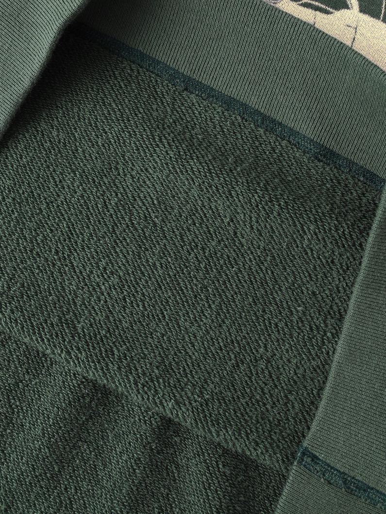 ビンテージ カープリント スウェットトップ 詳細画像 white 3