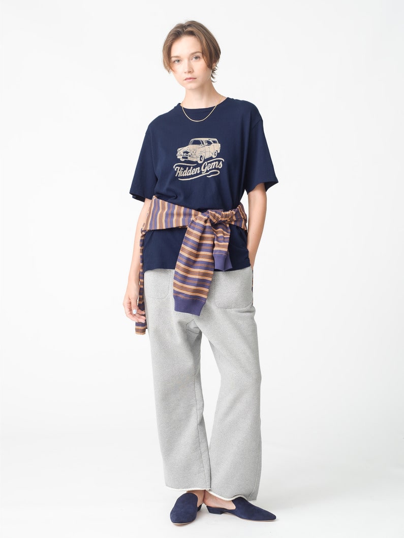 ビンテージ カープリント ティー 詳細画像 navy 3