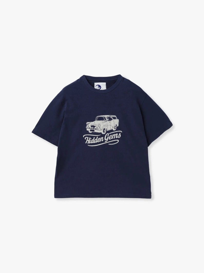 ビンテージ カープリント ティー 詳細画像 navy 4