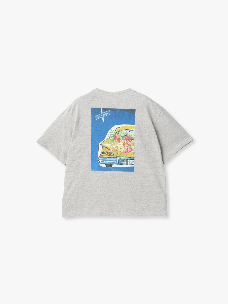 ビンテージ ロサンゼルスプリント ティー 詳細画像 light gray 4