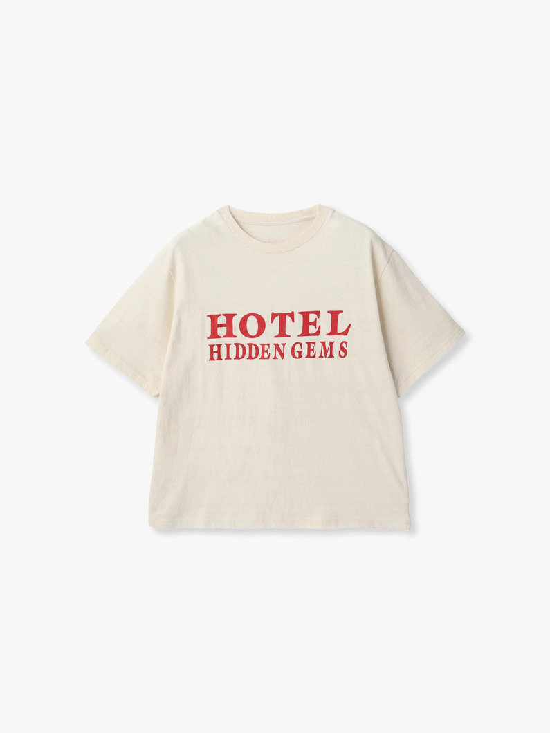 アドバタイジング ロゴティー 詳細画像 beige 1