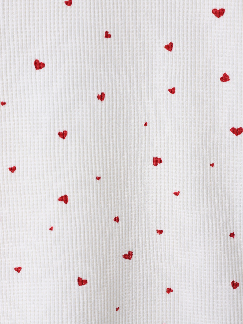 ハート ワッフル プルオーバー（プレオーダー） 詳細画像 navy 3