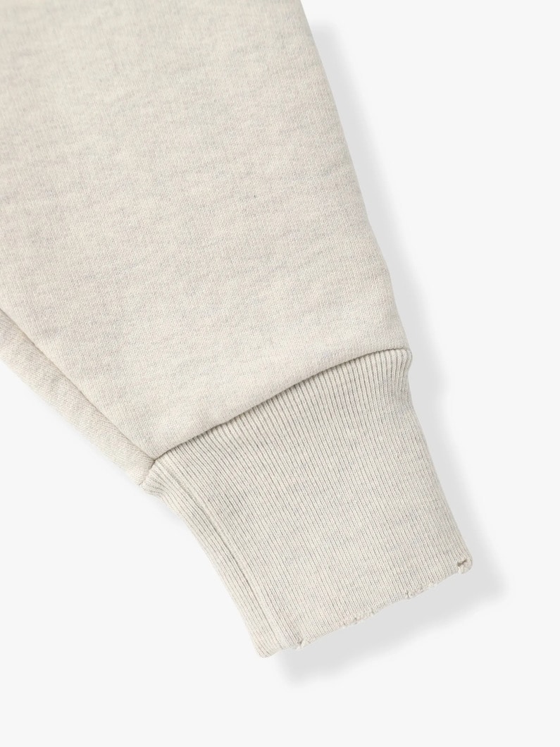 スノーフレーク ハーフジップ スウェットプルオーバー（グレー） 詳細画像 gray 3