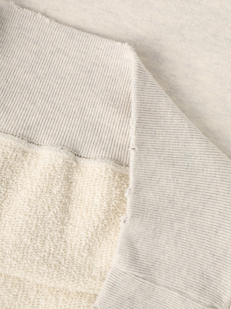 スノーフレーク ハーフジップ スウェットプルオーバー（グレー） 詳細画像 gray 4