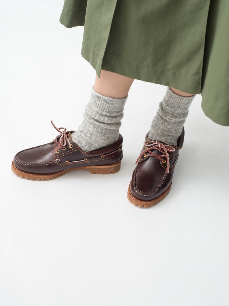 モヘア リブソックス 詳細画像 gray 3