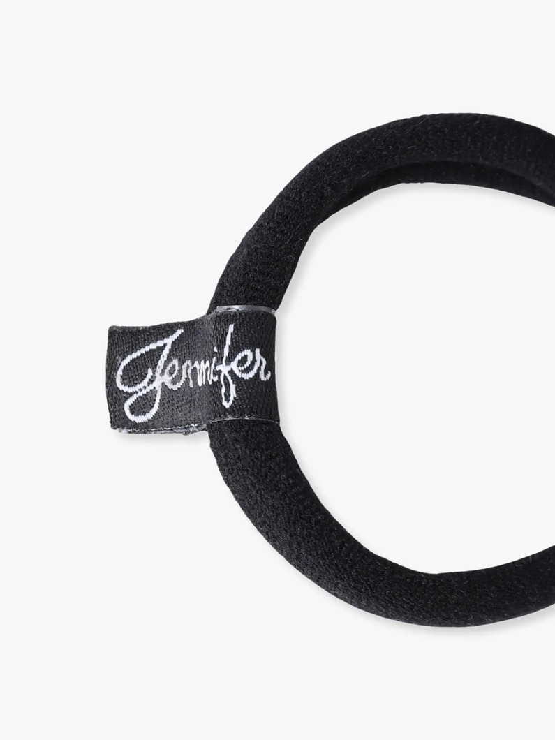 レザー ノット ヘアタイ 詳細画像 navy 2