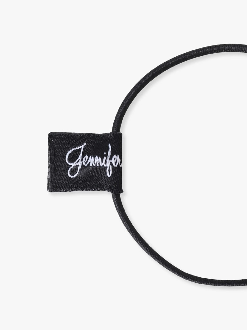 ダブルボウ バイカラー ヘアタイ 詳細画像 navy 2