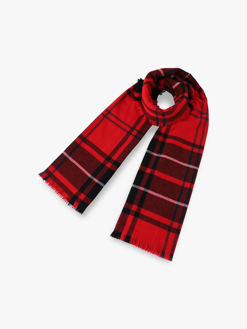 ウルトラファイン ラムミニバスケット ストール（レッド） 詳細画像 red 1