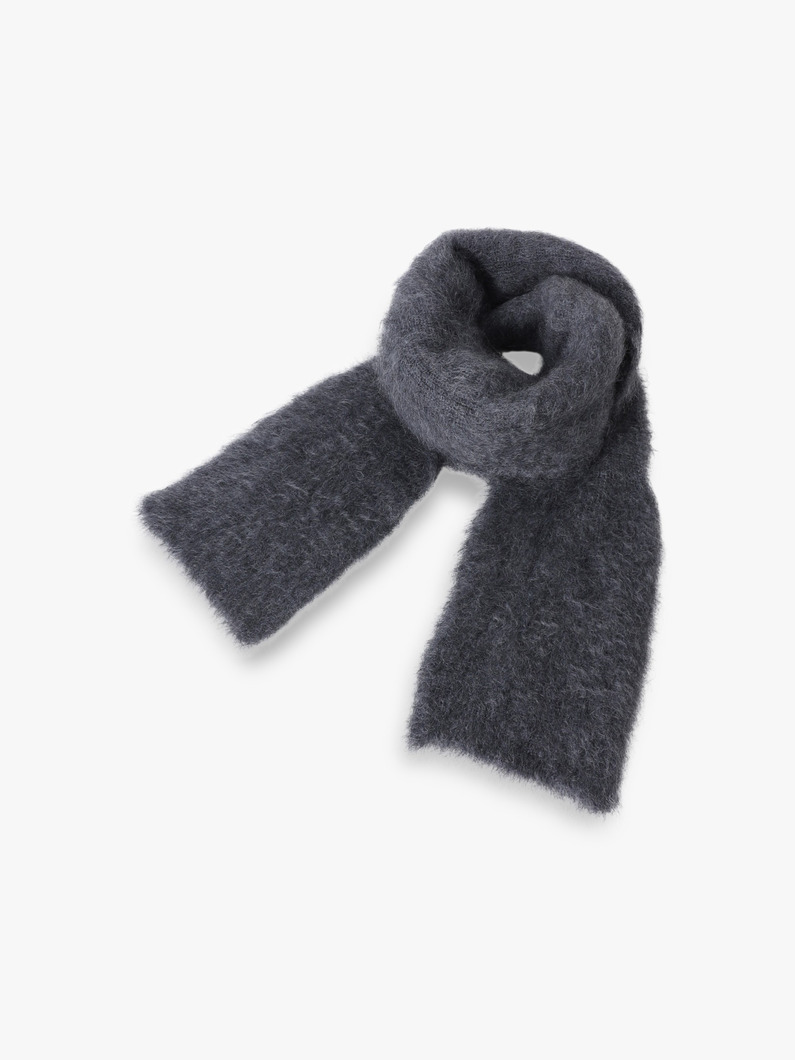 ダリヤ ニットスカーフ 詳細画像 gray 1